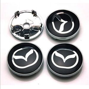 Mazda W240 Wheel Center Caps 60mm set of 4 NWT